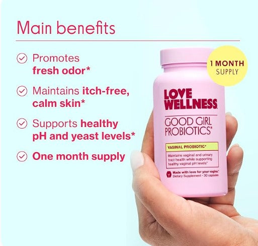 Good Girl Probiotics for Women – Vaginal Health & pH Balance Support