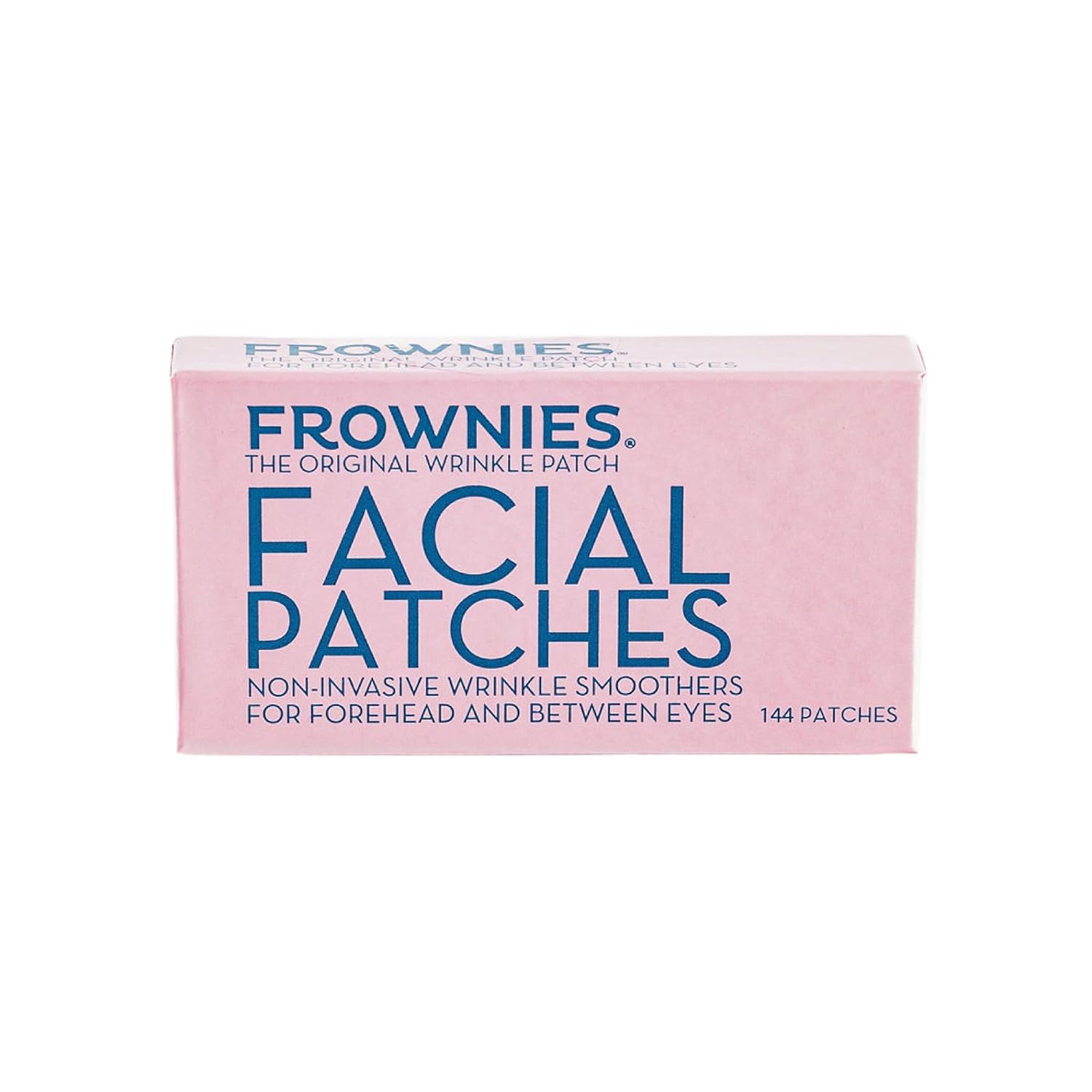 Frownies Forehead & Between the Eyes Wrinkle Patches, Hypoallergenic Overnight Facial Patches, 144 Count