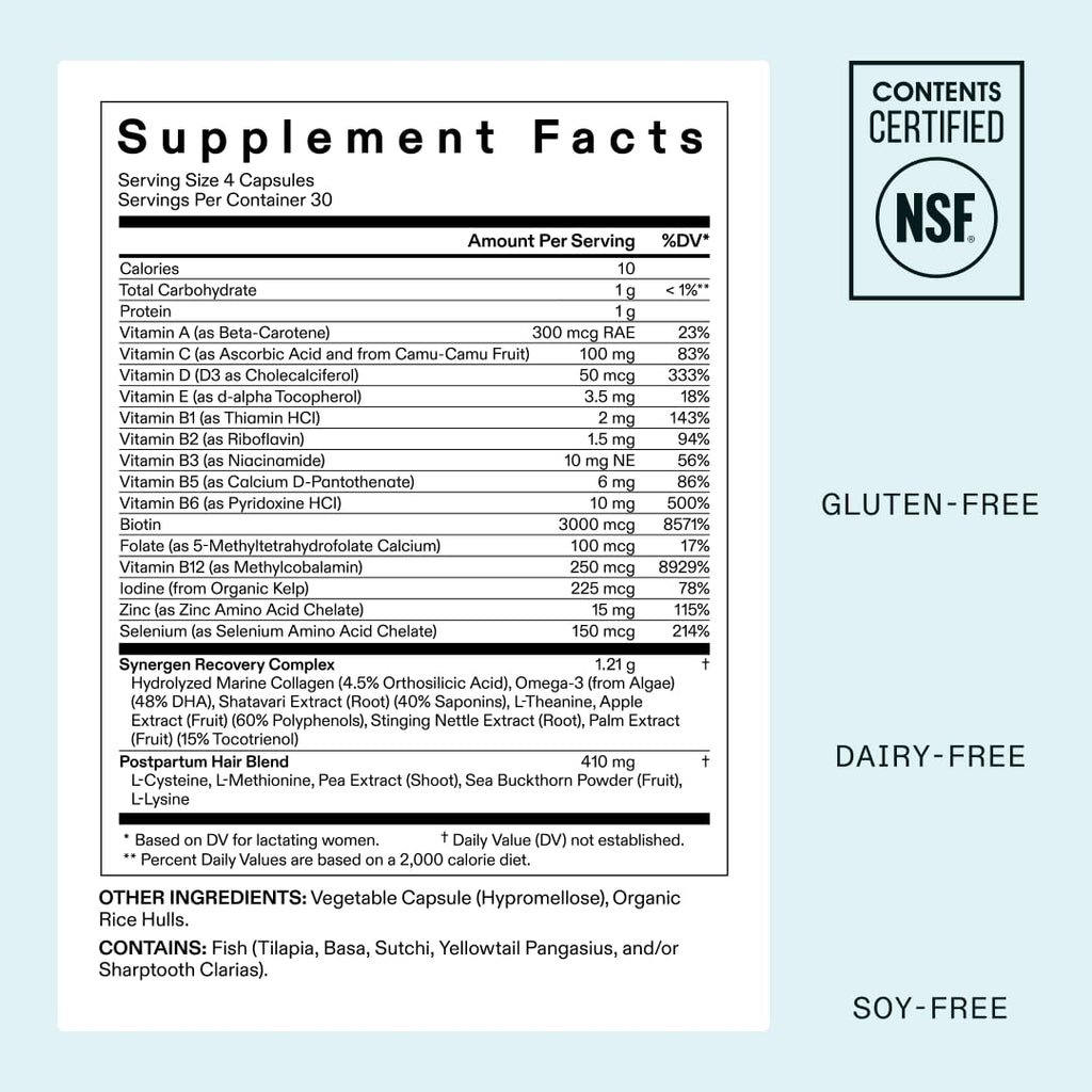 Nutrafol Postpartum Hair Growth