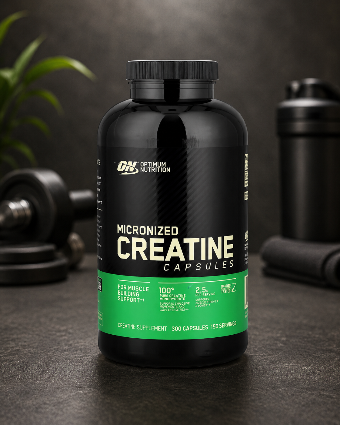 Optimum Nutrition Micronized Creatine Monohydrate Capsules