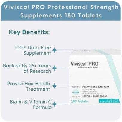 Viviscal PRO Professional Strength Hair Growth Supplement