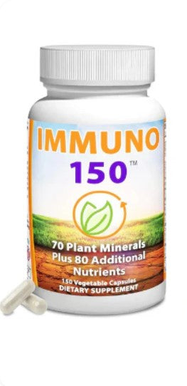Immuno 150 – Advanced Daily Multivitamin for Immune Support & Energy (150 Capsules)