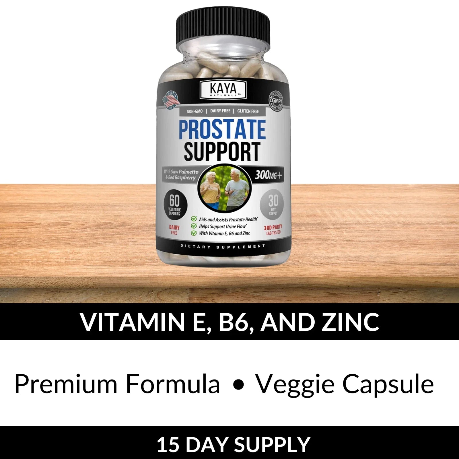 Prostate Support - Saw Palmetto - Reduce Frequent Urination, Stamina supplement