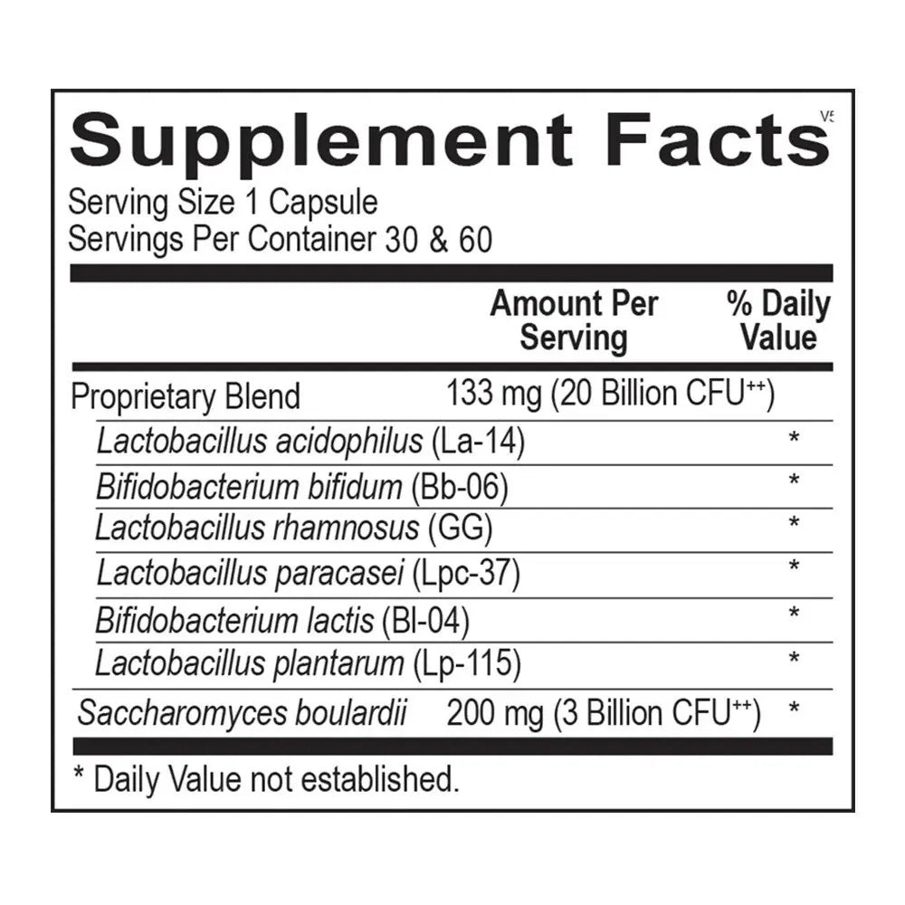 Ortho Molecular Product Ortho Biotic - 60 Capsules