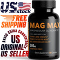 Magnesium Glycinate 500mg - 240 Capsules | 8-Month Supply