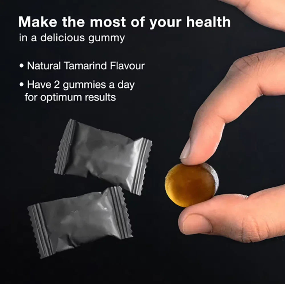 Himalayan Shilajit GOLD Gummies, Organic, Extremely Potent 3000 mg, Fulvic Acid