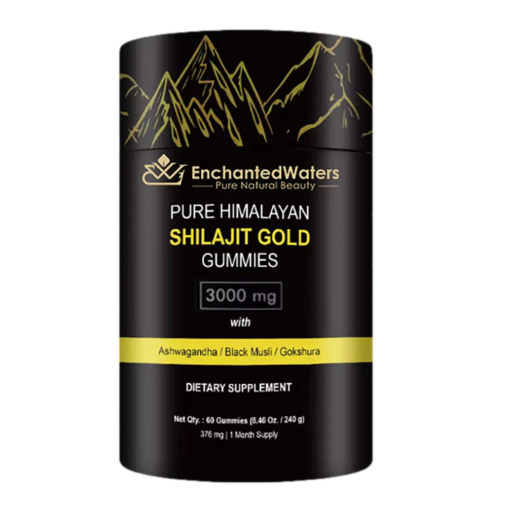 Himalayan Shilajit GOLD Gummies, Organic, Extremely Potent 3000 mg, Fulvic Acid