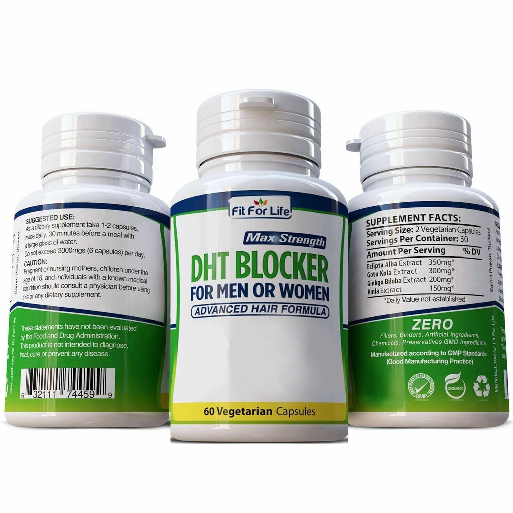 DHT BLOCKER HAIR FAST GROWTH HERBAL SUPPLEMENT 60 CAPS