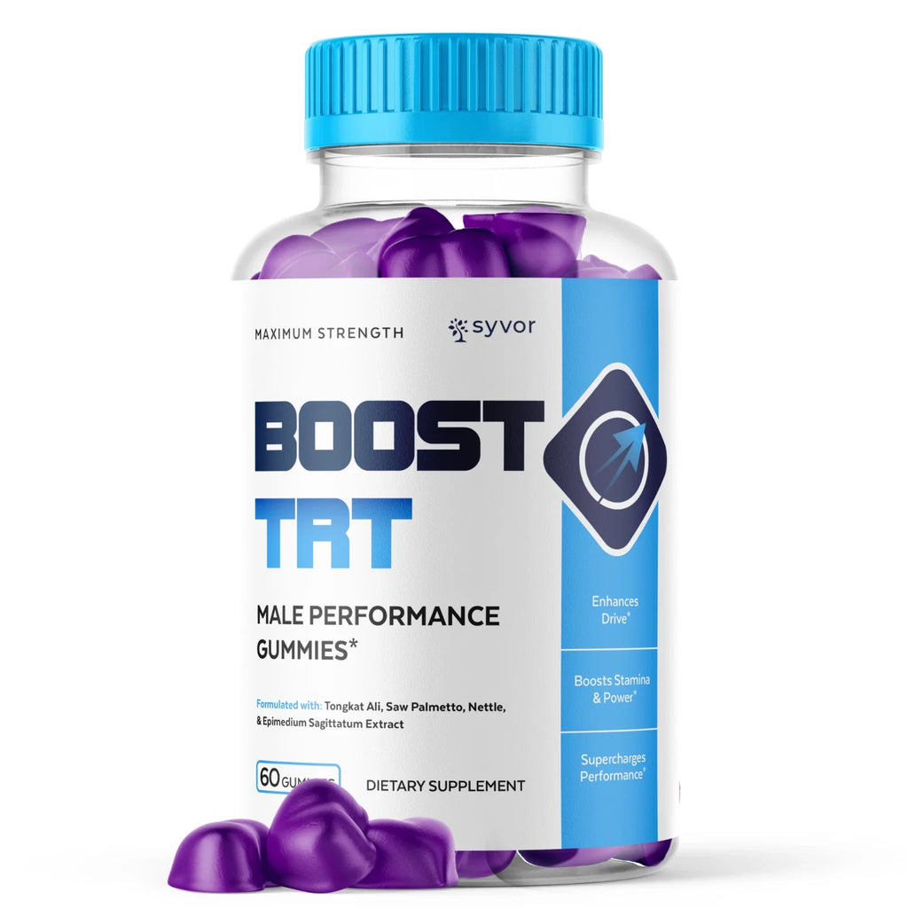 Boost TRT Male Gummies Advanced Vitamin Formula Supplement 60 Gummies