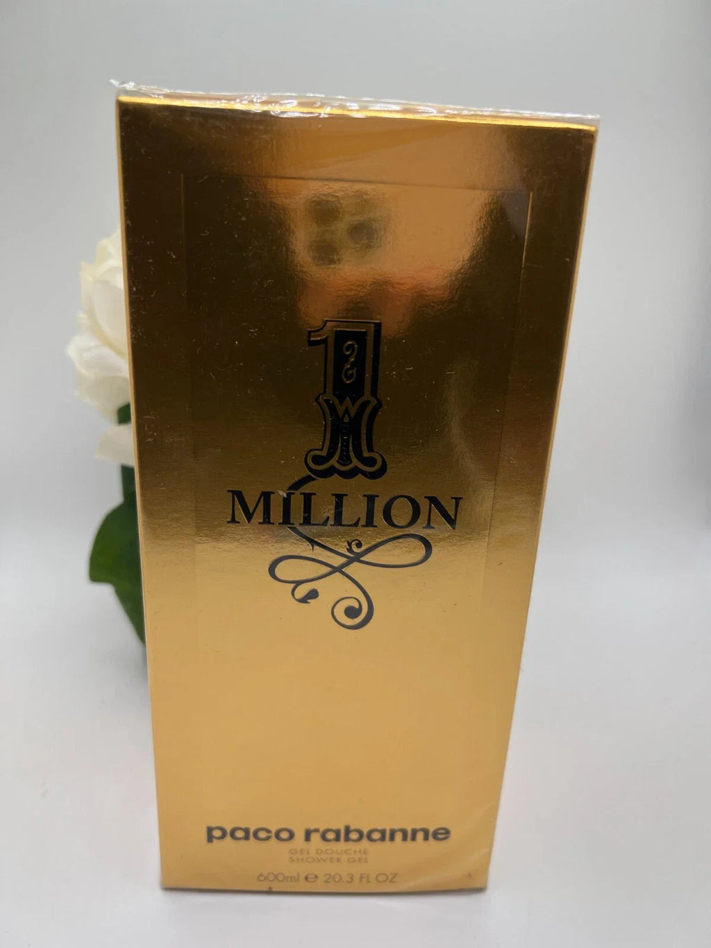 Paco Rabanne 1 ONE MILLION PACO RABANNE Men's Shower Gel, Body Wash, 20.3 oz, 600 ml, NIB