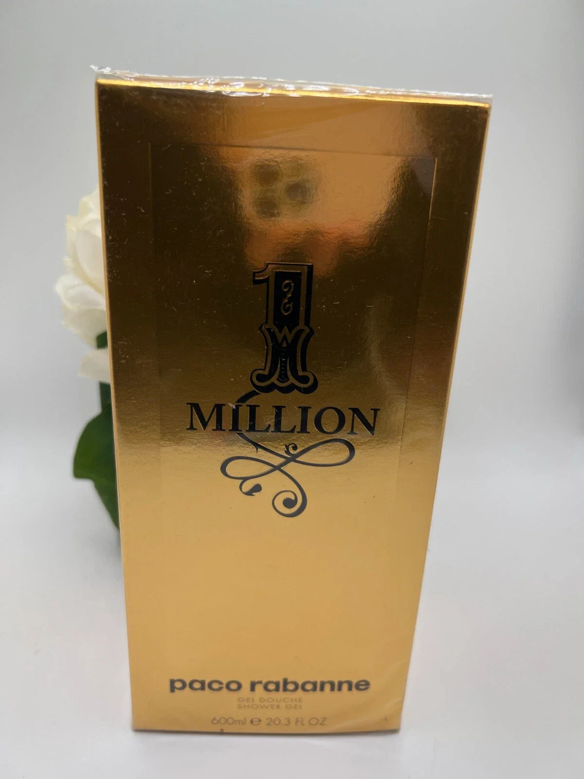 Paco Rabanne 1 ONE MILLION PACO RABANNE Men's Shower Gel, Body Wash, 20.3 oz, 600 ml, NIB