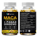 Organic Maca Root 120 Capsules 10000mg, Peruvian Maca Extract for Men & Women