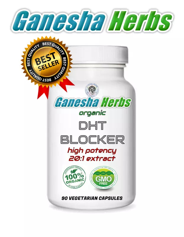 HAIR LOSS - BEST DHT BLOCKER - ALOPECIA - REGROWTH NATURAL 90 CAPSULES !