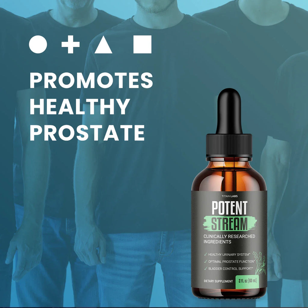 Potent Stream Drops, Potent Stream Prostate Support Drops (60 ML)