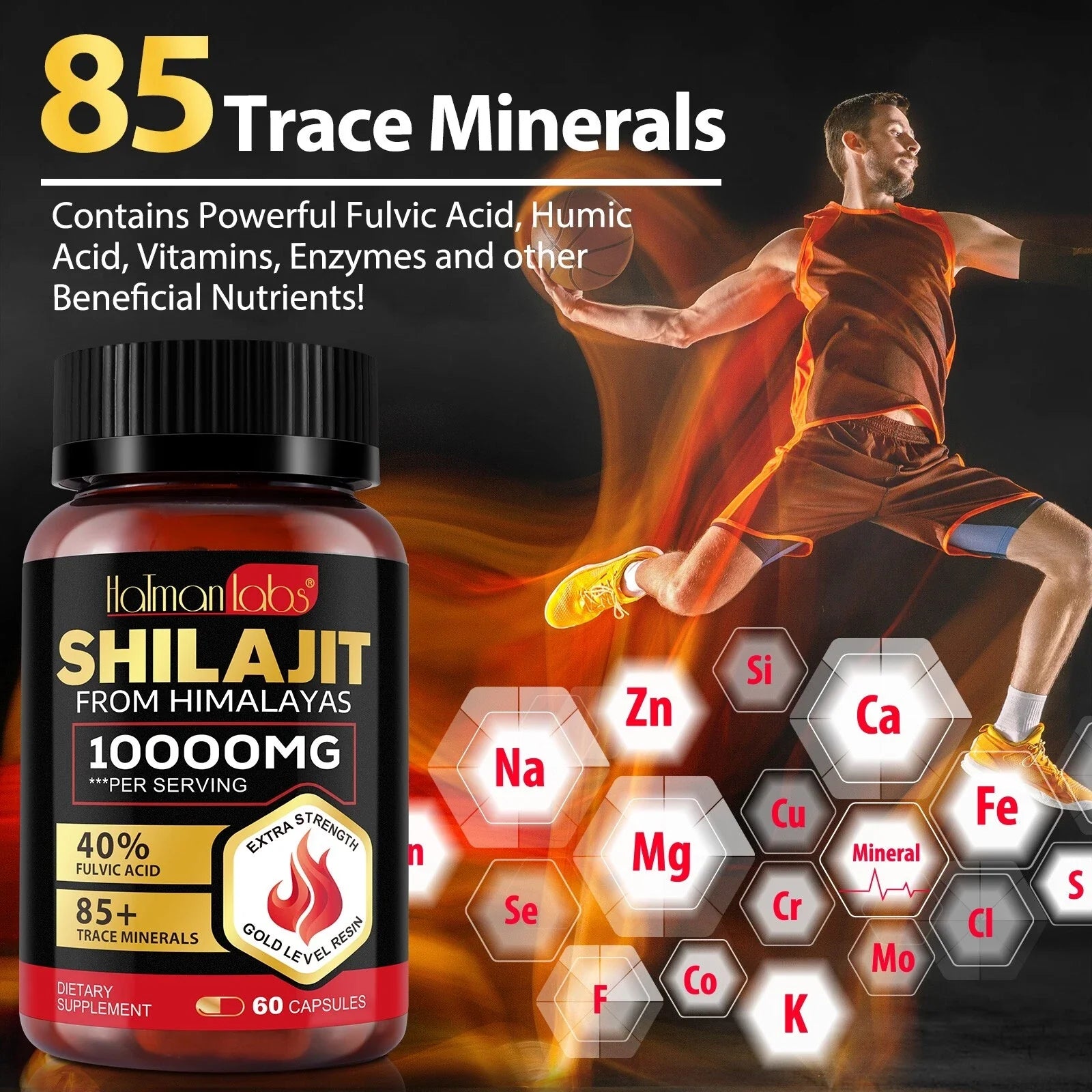 Himalayan Shilajit, Pure 100%, Soft Resin, Organic Extremely Potent, Fulvic Acid