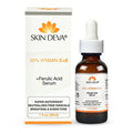 SKIN DEVA 20% Vitamin C  Serum for Face with Vitamin E Plus Ferulic Acid Skincare Water Based 1 fl oz 30 ML