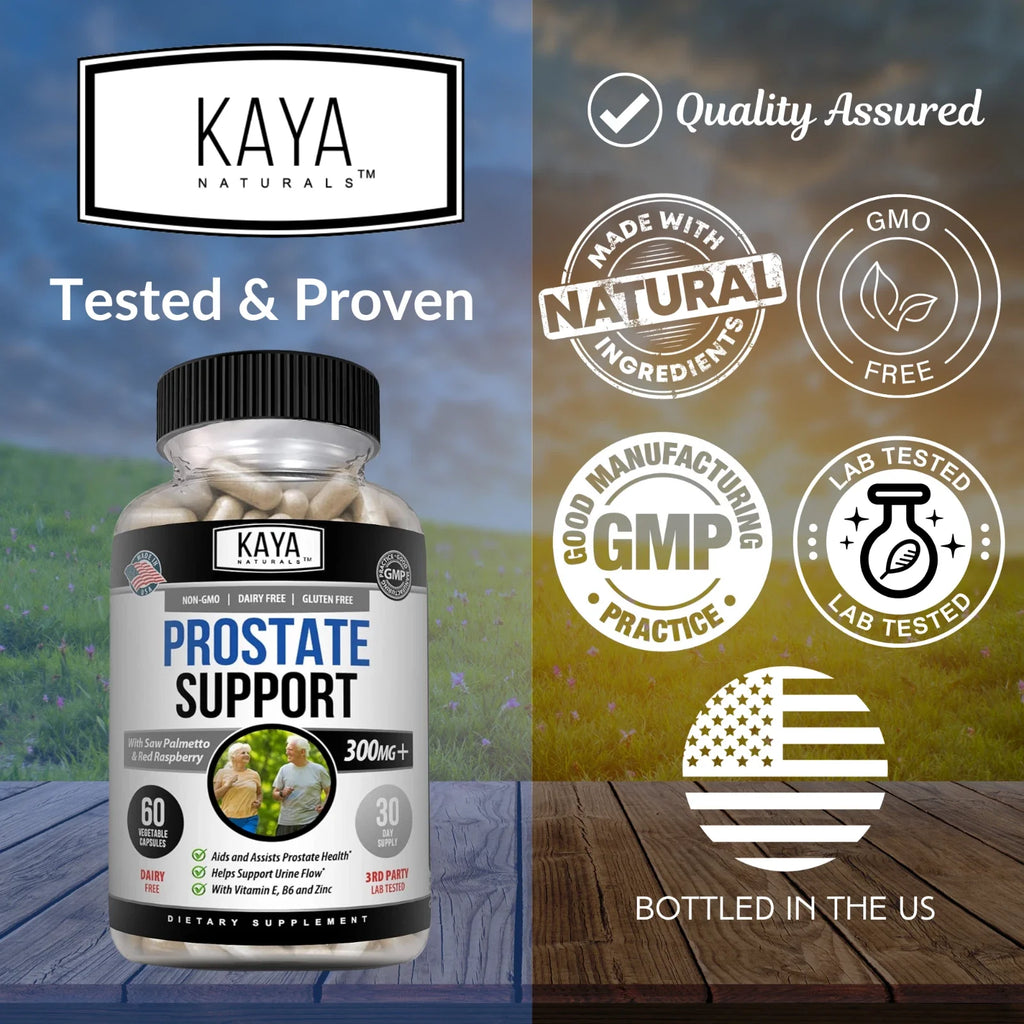 Prostate Support - Saw Palmetto - Reduce Frequent Urination, Stamina supplement